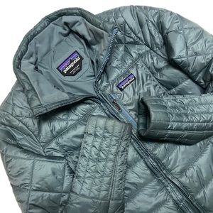 Patagonia Worn Wear Repair Light Puffer Jacket Zip Up Women’s Small